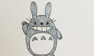 龙猫怎么画 龙猫怎么画简单又可爱