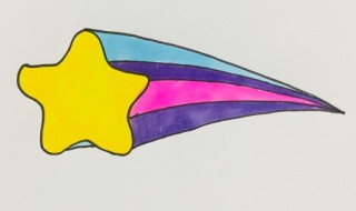 流星怎么画 简笔画流星怎么画