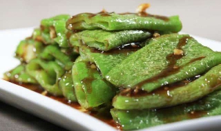虎皮青椒的做法（肉酿虎皮青椒的做法）