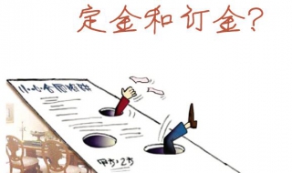 房屋订金和定金区别（买房子的定金和订金的区别）