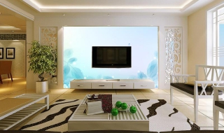电视背景墙（电视背景墙刷什么颜色的乳胶漆好看）