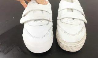 把白鞋刷干净的方法（怎么把白鞋子刷干净）