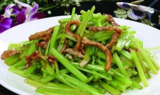 清炒芹菜的做法 清炒芹菜的做法大全