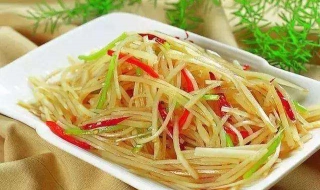 酸辣土豆丝的做法 酸辣土豆丝的做法文字