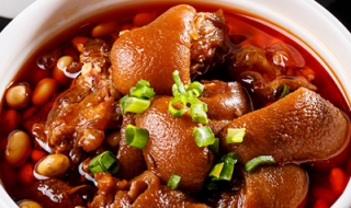 花生黄豆炖猪蹄的做法 黄豆花生米炖猪蹄的做法