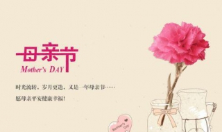 母亲节短信祝福语（母亲节短信祝福语短句客户）