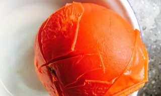 西红柿怎样去皮（西红柿怎样去皮视频）