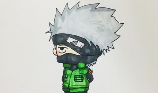 卡卡西怎么画（卡卡西怎么画?）