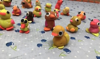 怎样做鸭子泥塑 小鸭子泥塑手工制作