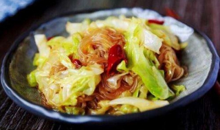 包菜粉丝，营养又丰富（菜包的营养）