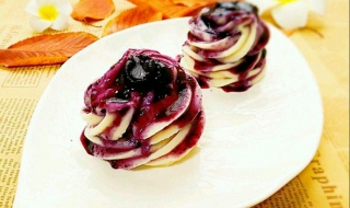 蓝莓山药泥，口感绵甜进补佳品 蓝莓山药泥用哪种山药