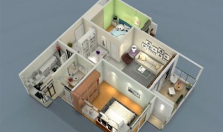 重庆装修知识之小户型设计——放大空间视觉 有哪些技巧?