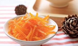 糖渍桔皮小饼干（糖渍桔子皮）