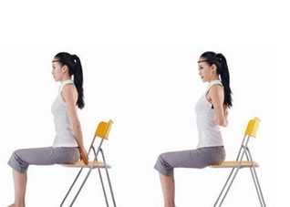 女性办公室瘦腿操快速瘦腿 办公室瘦臀瘦腿方法