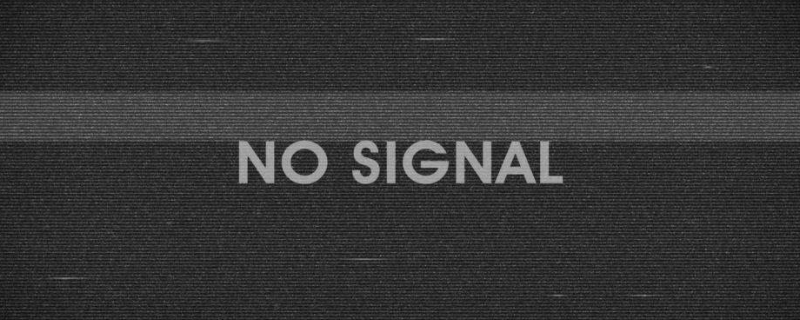 电脑显示no 电脑显示no signal是什么意思