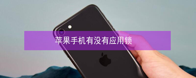 iPhone手机有没有应用锁 iPhone手机有应用锁吗