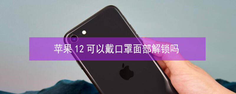 iPhone12可以戴口罩面部解锁吗（iphone12戴口罩面部不能解锁）