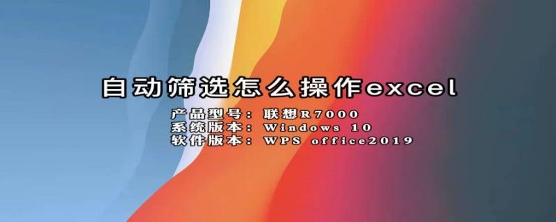 自动筛选怎么操作excel 自动筛选怎么操作excel有条件