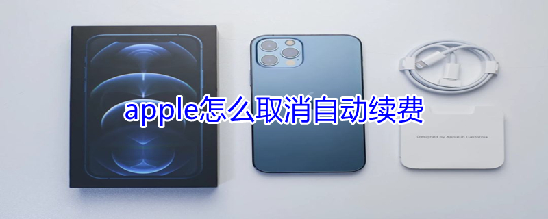 apple怎么取消自动续费（iphone怎么取消自动续费）