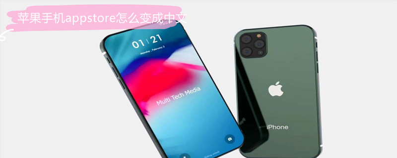 iPhone手机appstore怎么变成中文（苹果appstore怎么变中文）