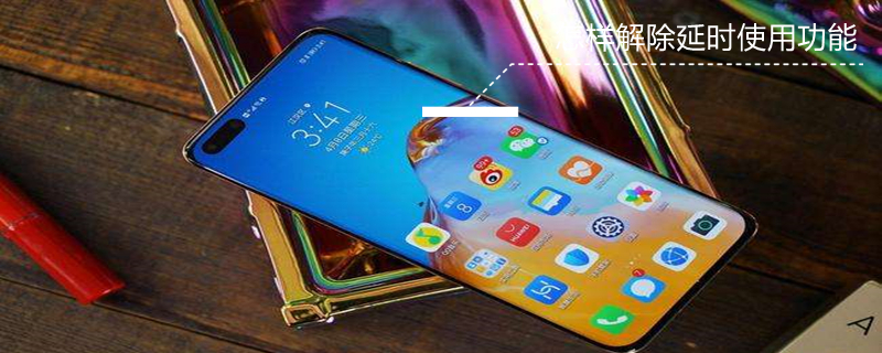怎样解除延时使用功能（怎样解除延时使用功能VivO）