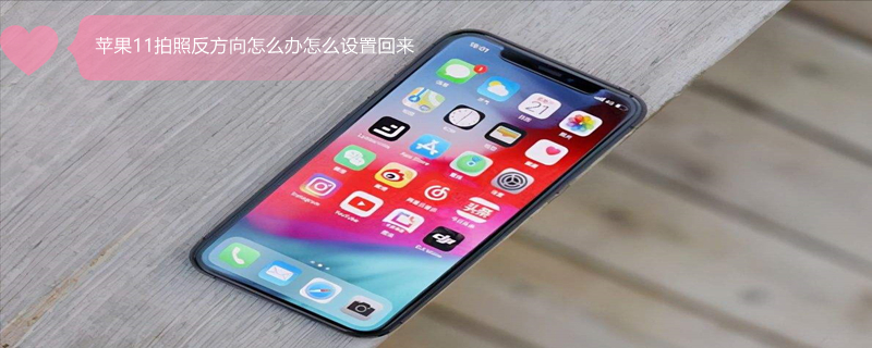 iPhone11拍照反方向怎么办怎么设置回来（苹果11拍照反方向怎么办怎么设置回来）