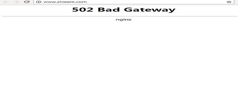 网站进不去显示502 网站进不去显示504