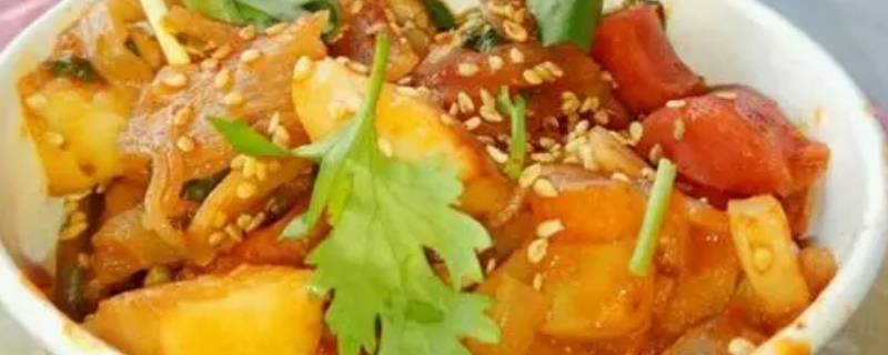 烤冷面是什么材料做的（东北烤冷面是什么材料做的）