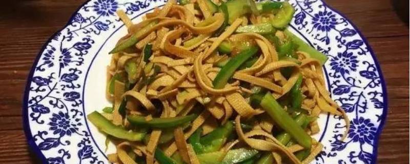 怎么炒黄瓜豆腐丝好吃 怎么炒黄瓜豆腐丝好吃窍门