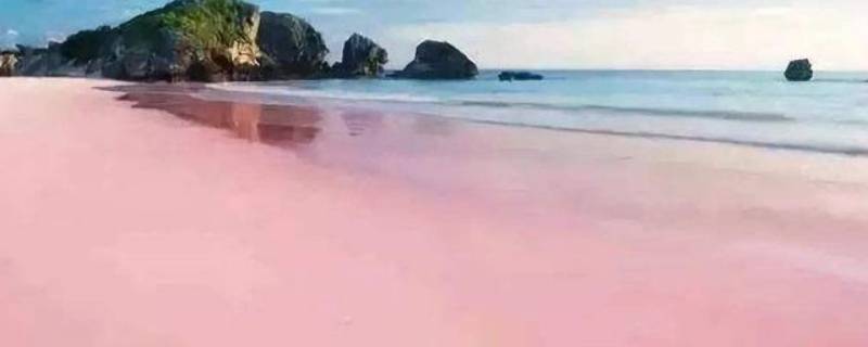 九江粉色沙滩在哪里 九江八里湖粉色沙滩