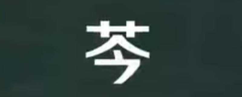 芩怎么读（芩怎么读是多音字吗）