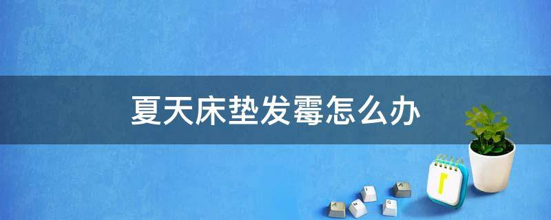 夏天床垫发霉怎么办（夏天床垫发霉怎么办小妙招）