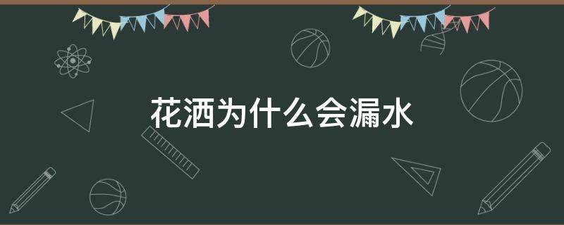 花洒为什么会漏水 花洒为什么会漏水呢