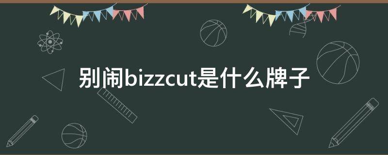 别闹bizzcut是什么牌子（别闹别别别闹是啥歌）