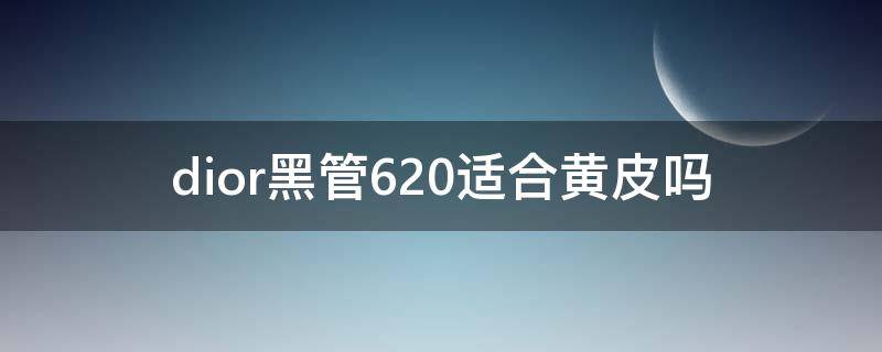 dior黑管620适合黄皮吗（迪奥黑管080色试色）