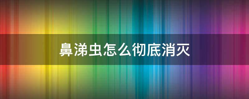 鼻涕虫怎么彻底消灭 鼻涕虫怎么彻底消灭卵