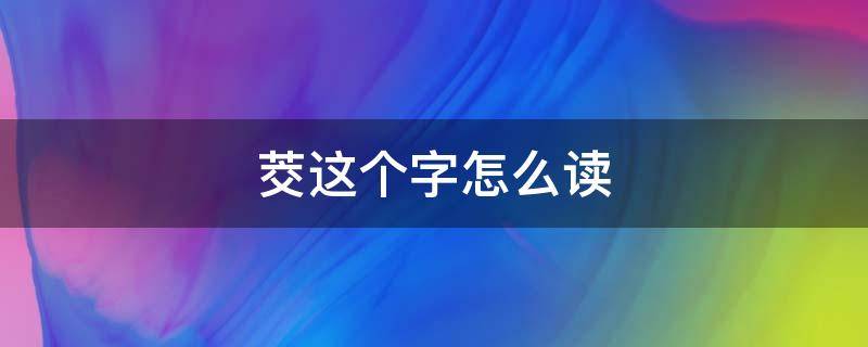 茭这个字怎么读 茭这个字怎么读音