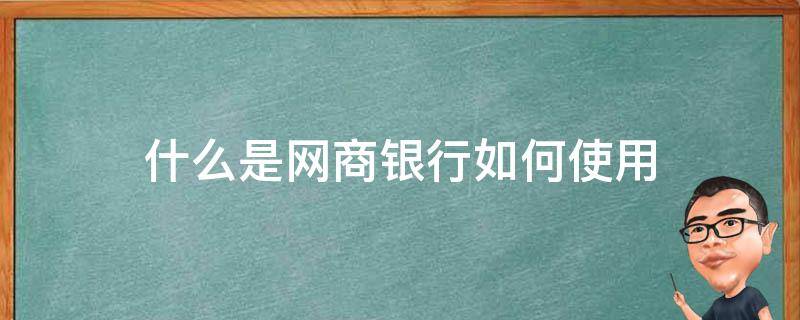 什么是网商银行如何使用 什么叫网商银行