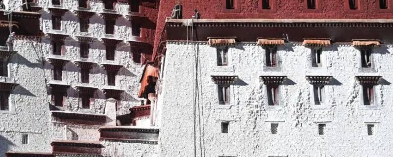 布达拉宫的墙用什么粉刷（布达拉宫的墙是用什么粉刷的）