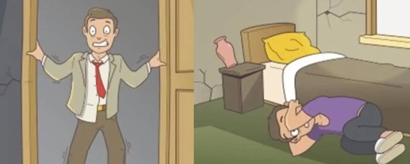 地震时是跑还是躲（发生地震时是跑还是躲）