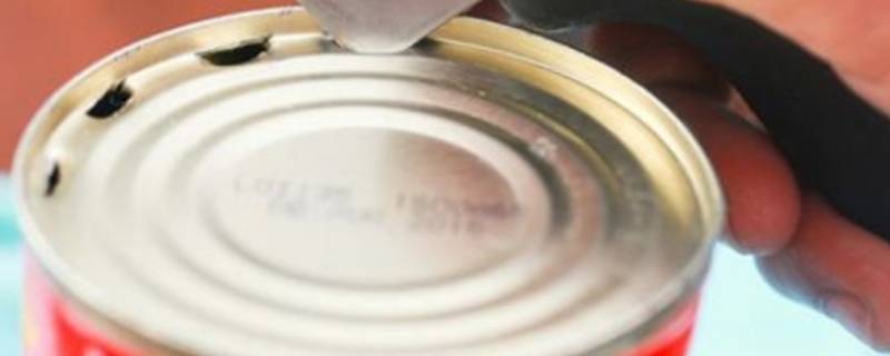 无拉环密封铁罐怎么开（没有拉环的铁罐头怎么打开）