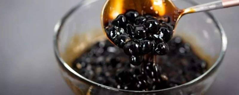 珍珠奶茶里的珍珠是用什么做的 自制珍珠的做法简单