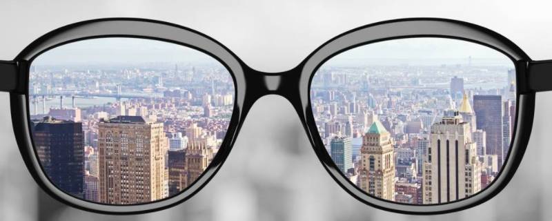 眼镜构造（眼睛构造图解卡通图）