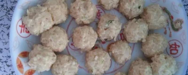 萝卜肉圆子的做法和步骤及原材料 萝卜丝肉圆子的做法