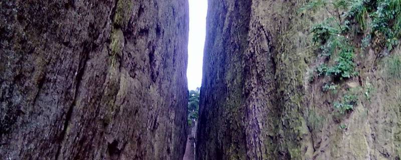 一线天是什么形状 一线天是什么构造