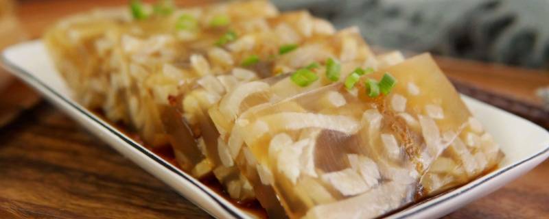 自制猪皮冻不凝固怎么回事（自制猪肉皮冻不成冻怎么办）