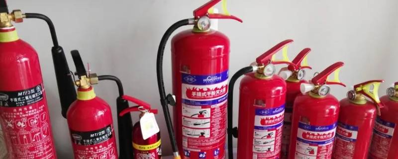 常见五种灭火器（常见五种灭火器成分）