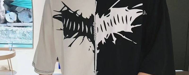 一半黑一半白的衣服怎么洗（衣服一半黑色一半白色怎么洗）