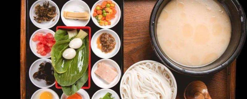 过桥米线的配料有哪些（过桥米线什么原料）