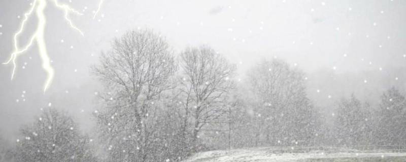 为什么下雪不打雷 为什么下雪不打雷闪电
